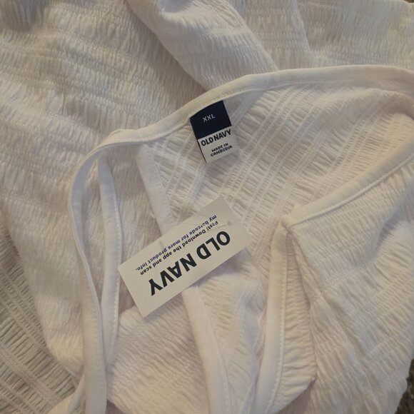 NWT Old Navy Size XXL White Tank Top - Picture 7 of 8